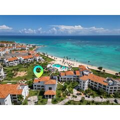 Apartment 1-room 1+0 studio by the sea in Punta Cana Dominican Republic area 70m² 1 floor in RC Punta Palmera
