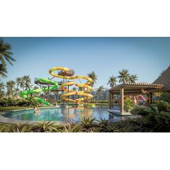 Apartment 2-room 2+0 in Punta Cana Dominican Republic area 157m² 4 floor in RC Aura Boulevard