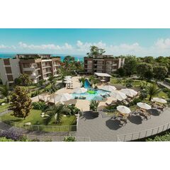 Apartment 3-room 2+1 by the sea in Samana Dominican Republic area 80m² 2 floor