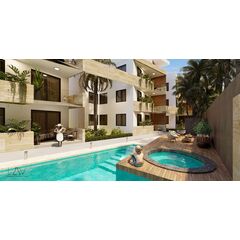 Apartment 2-room 1+1 in Las Terrenas (Las Terrenas) Dominican Republic area 176m² 1 floor