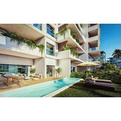 Apartment 2-room 1+1 in Punta Cana (Bavaro) Dominican Republic area 64m² 