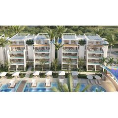 Apartment 2-room 1+1 in Punta Cana (Bavaro) Dominican Republic area 60m² 