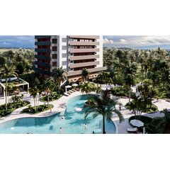 Apartment 2-room 1+1 in Punta Cana (Punta Cana) Dominican Republic area 52.29m² 