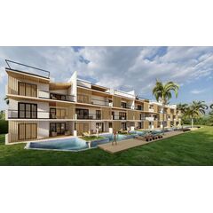 Apartment 3-room 2+1 in Punta Cana (Bavaro) Dominican Republic area 102m² 