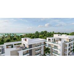 Apartment 3-room 2+1 in Cabarete (Cabarete) Dominican Republic area 140m² 