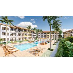 Apartment 1-room 1+0 studio in Samana (Samana) Dominican Republic area 45m² 3 floor