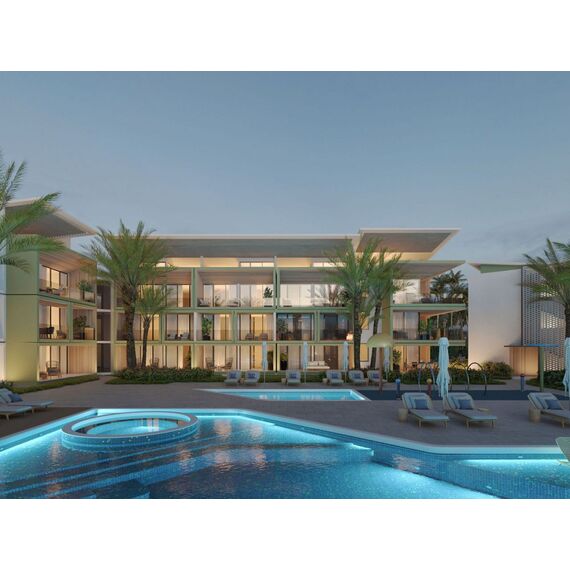 Apartment 3-room 2+1 in Las Terrenas (Las Terrenas) Dominican Republic area 116m² 1 floor