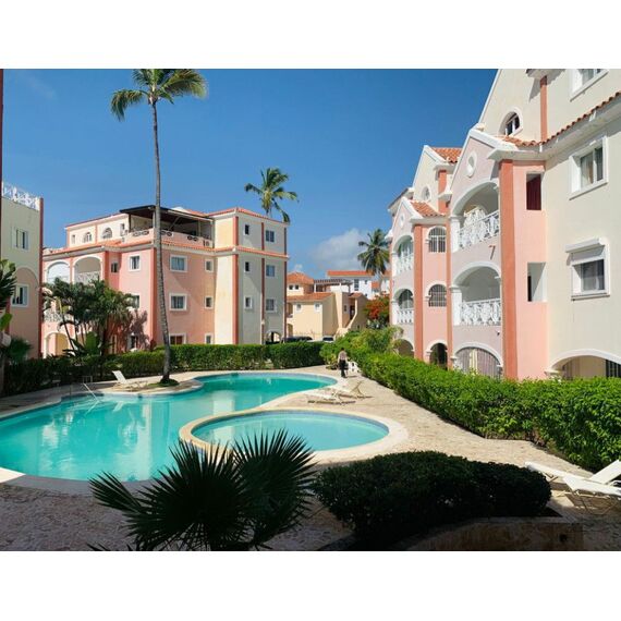 Apartment 1-room 1+0 studio in Punta Cana (Bavaro) Dominican Republic area 49m² 