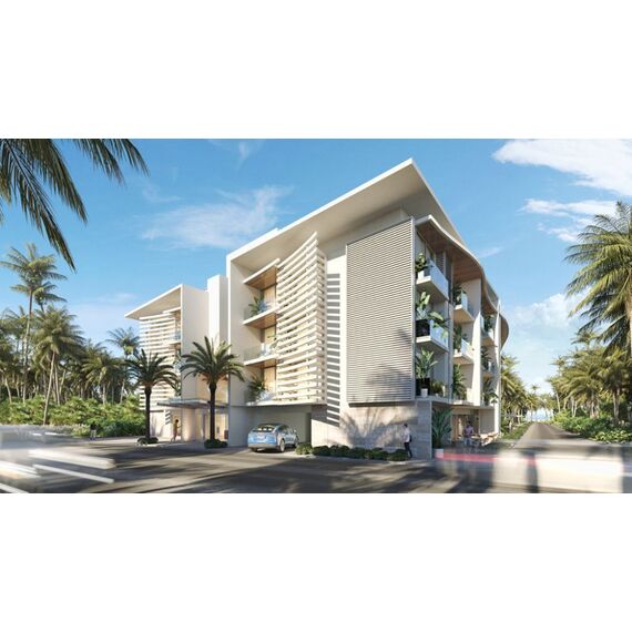Apartment 2-room 1+1 in Punta Cana (Punta Cana) Dominican Republic area 43m² 
