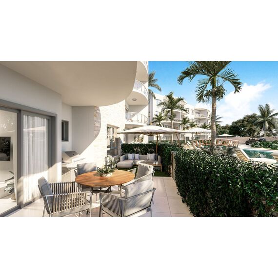 Apartment 3-room 2+1 in Punta Cana (Bavaro) Dominican Republic area 98m² 