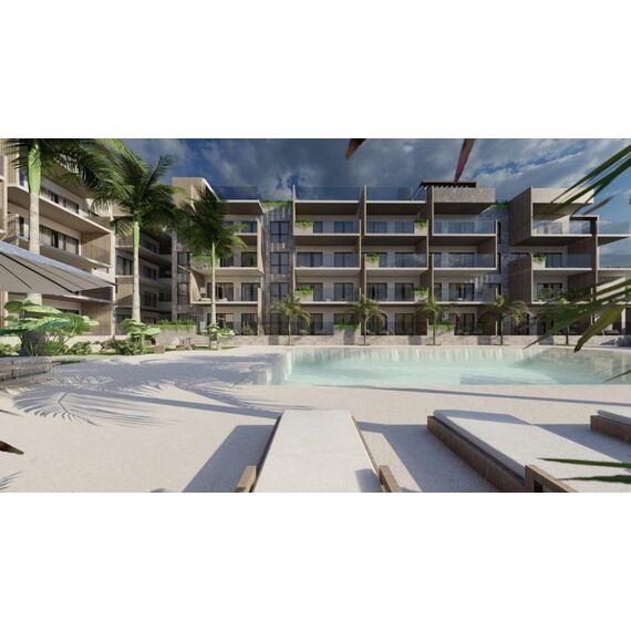 Apartment 2-room 1+1 in Bayahibe (Bayahibe) Dominican Republic area 48m² 