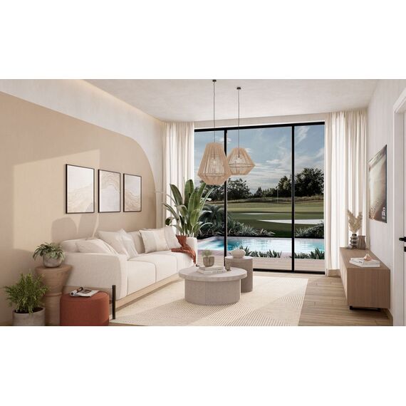 Apartment 2-room 1+1 in Punta Cana (Punta Cana) Dominican Republic area 65m² 