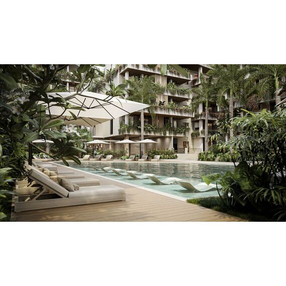 Apartment 2-room 1+1 in La Romana (La Romana) Dominican Republic area 59m² 
