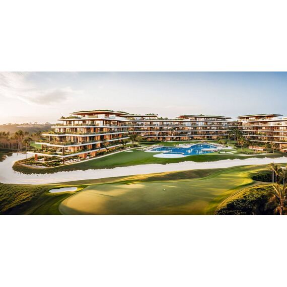 Apartment 2-room 1+1 in Punta Cana (Cap Cana) Dominican Republic area 101m² 
