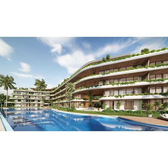 Apartment 2-room 1+1 in Bayahibe (Bayahibe) Dominican Republic area 42.3m² 