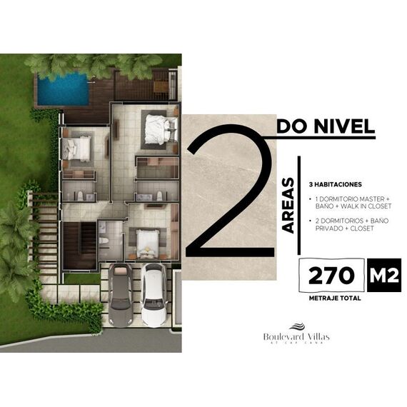 Villa in Punta Cana (Cap Cana) Dominican Republic area 270m² 2 floors, 10 image