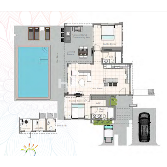 Villa in Sosua Dominican Republic area 136m² 1 floors, 5 image