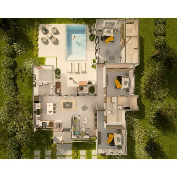 Villa in Sosua (Sosua) Dominican Republic area 168m² 1 floors, 5 image