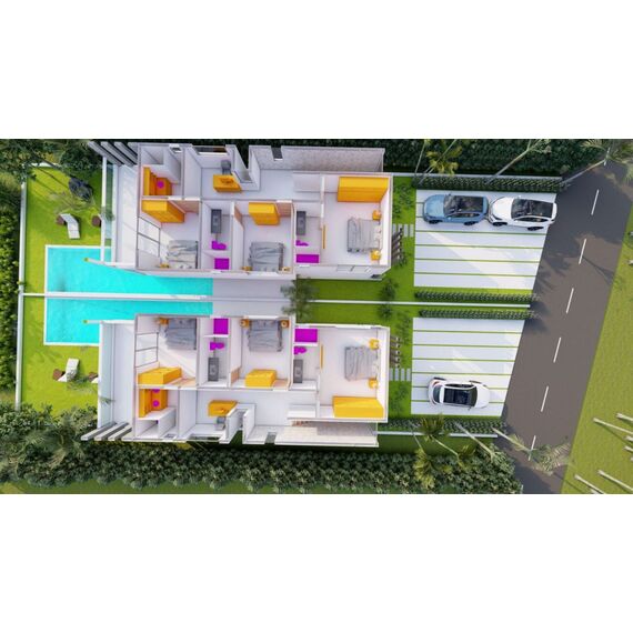 Villa in Las Terrenas Dominican Republic area 255m² 2 floors, 12 image