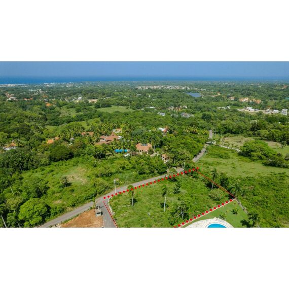 Land in Sosua (Sosua) Dominican Republic plot in the suburbs 3000m² 