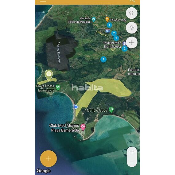 Land in Miches (Miches) Dominican Republic plot within city limits 3870372m² , 3 image