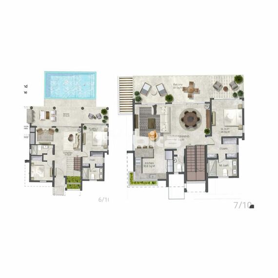 House in Punta Cana (Cap Cana) Dominican Republic area 249.6m² 2 floors, 5 image