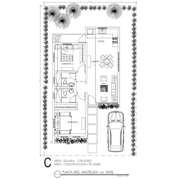 House in Punta Cana (Punta Cana) Dominican Republic area 75m² 1 floors, 6 image