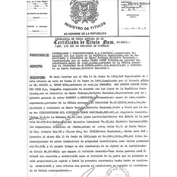 Land in Santo Domingo Norte (Santo Domingo Norte) Dominican Republic plot in the suburbs 4105m² , 6 image