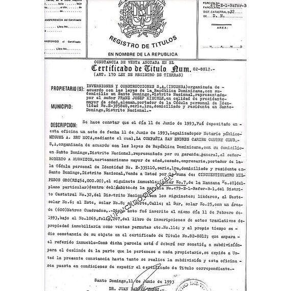 Land in Santo Domingo Norte (Santo Domingo Norte) Dominican Republic plot in the suburbs 4105m² , 7 image