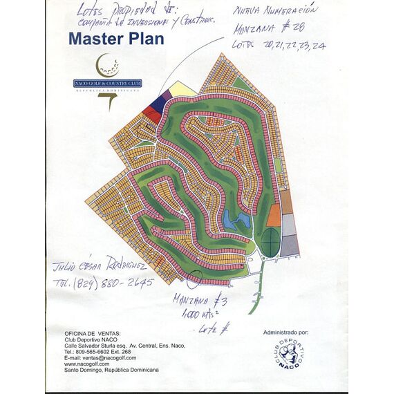 Land in Santo Domingo Norte (Santo Domingo Norte) Dominican Republic plot in the suburbs 4105m² 
