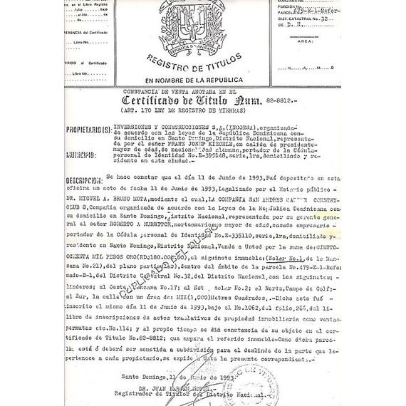 Land in Santo Domingo Norte (Santo Domingo Norte) Dominican Republic plot in the suburbs 4105m² , 3 image