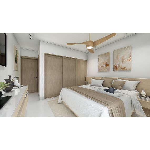 Apartment 2-room 1+1 by the sea in Samana Dominican Republic area 61.7m² 2 floor, 18 image