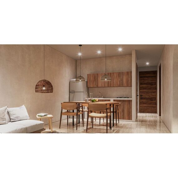 Apartment 2-room 1+1 in Las Terrenas (Las Terrenas) Dominican Republic area 46m² 1 floor, 3 image