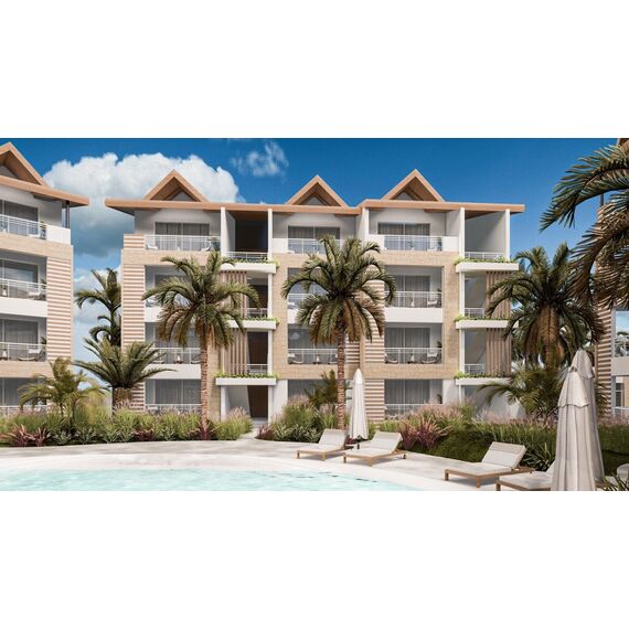 Apartment 2-room 1+1 in Bayahibe (Bayahibe) Dominican Republic area 56m² , 8 image