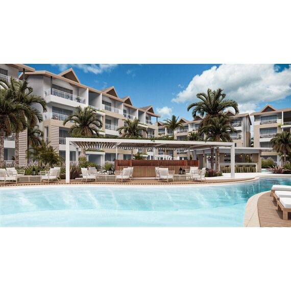 Apartment 2-room 1+1 in Bayahibe (Bayahibe) Dominican Republic area 56m² , 4 image