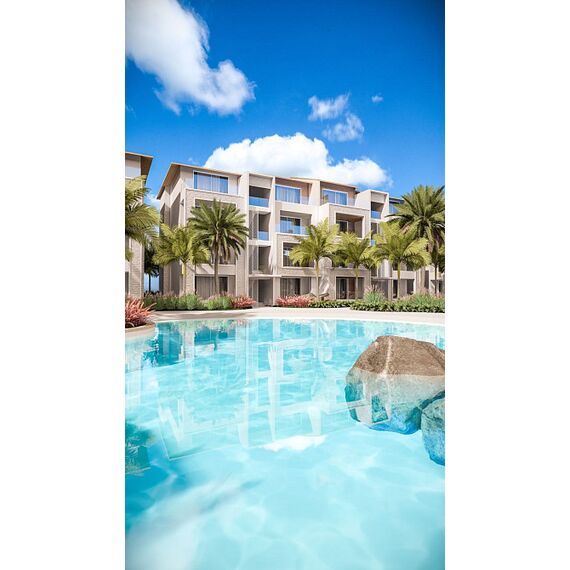 Apartment 2-room 1+1 in Bayahibe (Bayahibe) Dominican Republic area 63.25m² , 4 image