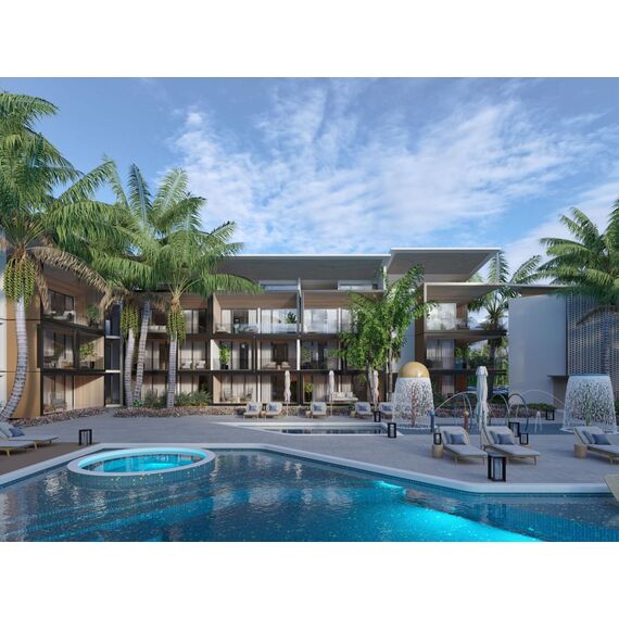 Apartment 3-room 2+1 in Las Terrenas (Las Terrenas) Dominican Republic area 116m² 1 floor, 6 image