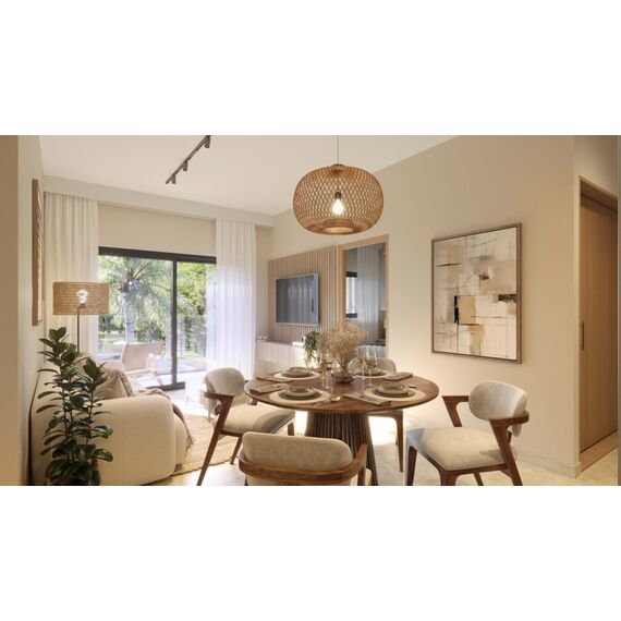 Apartment 3-room 2+1 by the sea in Punta Cana (Bavaro) Dominican Republic area 76m² 2 floor in RC RS, 10 image