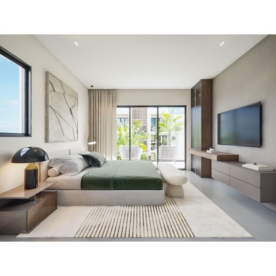 Apartment 3-room 2+1 by the sea in Samana Dominican Republic area 131.2m² 2 floor, 4 image
