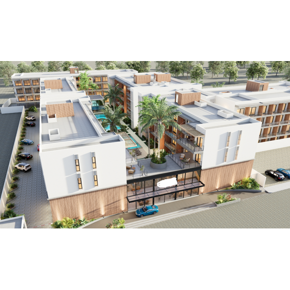 Apartment 2-room 1+1 in Bayahibe (Bayahibe) Dominican Republic area 43m² , 5 image