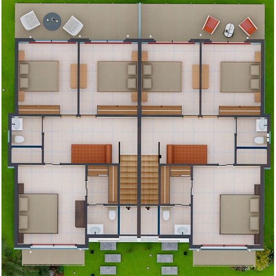 Apartment 4-room 3+1 in Punta Cana (Bavaro) Dominican Republic area 149m² , 8 image