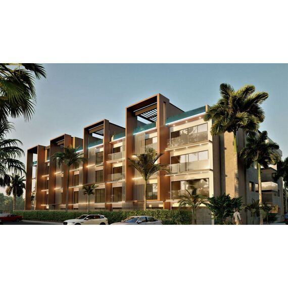 Apartment 2-room 1+1 in Punta Cana (Bavaro) Dominican Republic area 52m² , 6 image