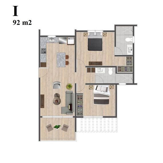 Apartment 2-room 1+1 in Cabarete (Cabarete) Dominican Republic area 78m² , 11 image