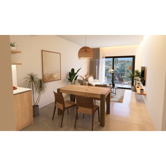 Apartment 2-room 1+1 in Bayahibe (Bayahibe) Dominican Republic area 43m² , 6 image