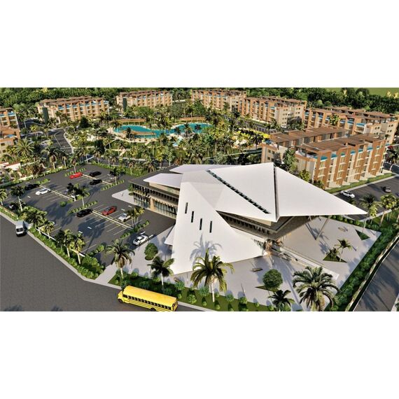 Apartment 2-room 1+1 in Punta Cana (Bavaro) Dominican Republic area 52m² , 12 image