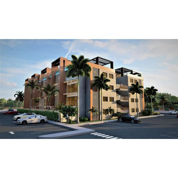 Apartment 2-room 1+1 in Punta Cana (Bavaro) Dominican Republic area 52m² , 5 image