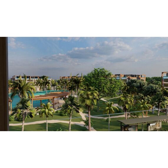 Apartment 2-room 1+1 in Punta Cana (Bavaro) Dominican Republic area 52m² , 16 image