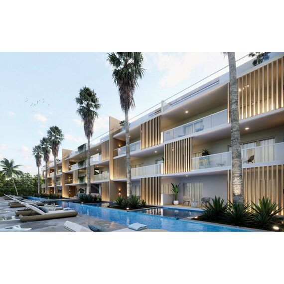 Apartment 3-room 2+1 in Punta Cana (Bavaro) Dominican Republic area 102m² , 2 image