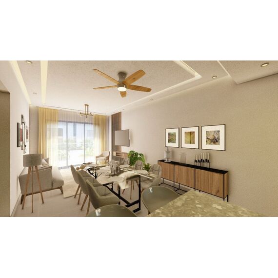 Apartment 2-room 1+1 in Punta Cana (Bavaro) Dominican Republic area 78m² , 5 image