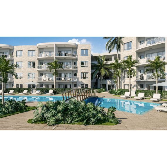 Apartment 3-room 2+1 in Punta Cana (Bavaro) Dominican Republic area 98m² , 9 image